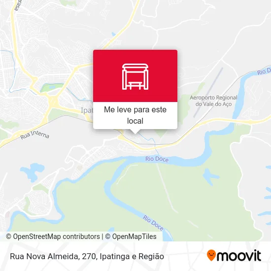 Rua Nova Almeida, 270 mapa
