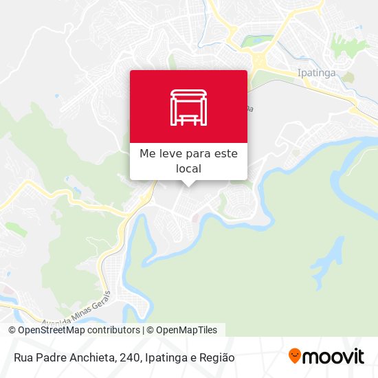 Rua Padre Anchieta, 240 mapa