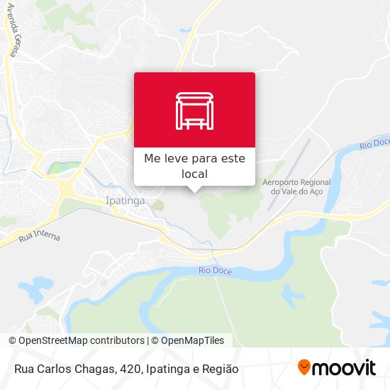 Rua Carlos Chagas, 420 mapa