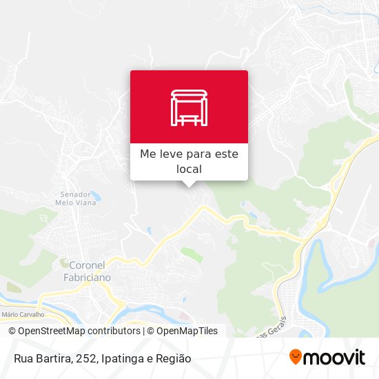 Rua Bartira, 252 mapa