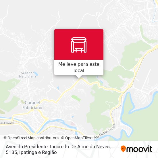 Avenida Presidente Tancredo De Almeida Neves, 5135 mapa