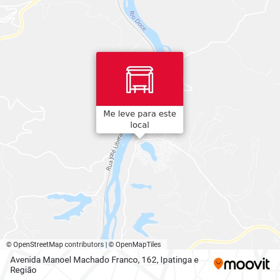 Avenida Manoel Machado Franco, 162 mapa