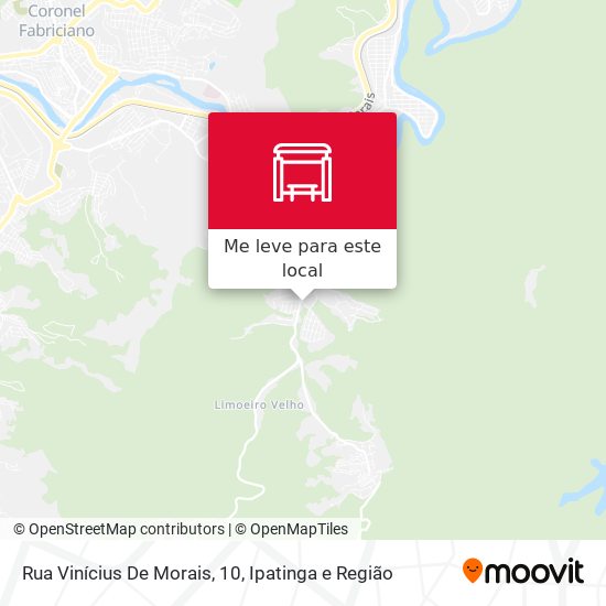 Rua Vinícius De Morais, 10 mapa