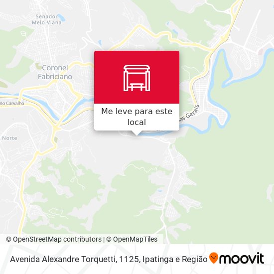 Avenida Alexandre Torquetti, 1125 mapa
