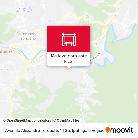 Avenida Alexandre Torquetti, 1136 mapa