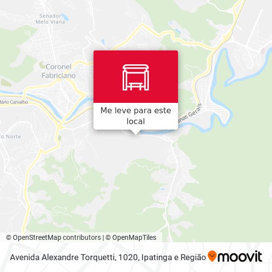 Avenida Alexandre Torquetti, 1020 mapa