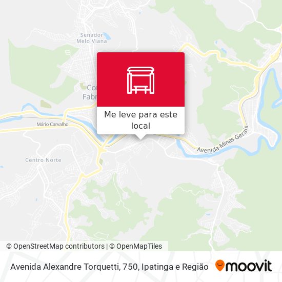 Avenida Alexandre Torquetti, 750 mapa