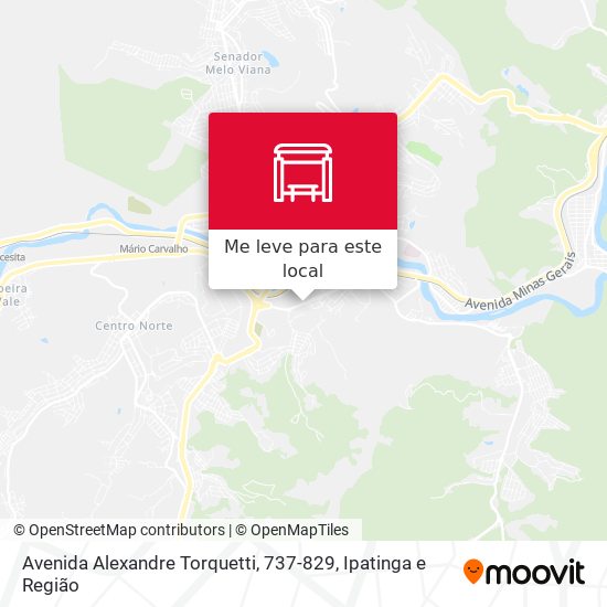 Avenida Alexandre Torquetti, 737-829 mapa