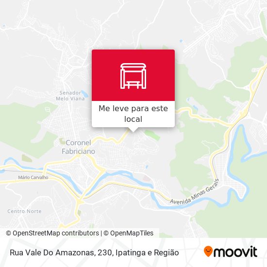 Rua Vale Do Amazonas, 230 mapa