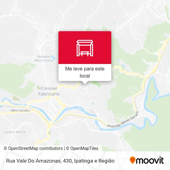 Rua Vale Do Amazonas, 430 mapa