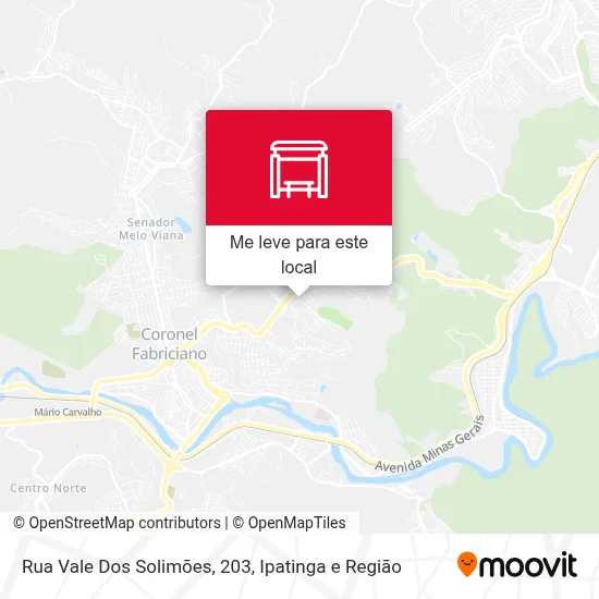 Rua Vale Dos Solimões, 203 mapa