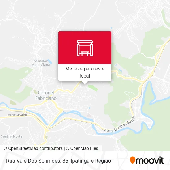 Rua Vale Dos Solimões, 35 mapa