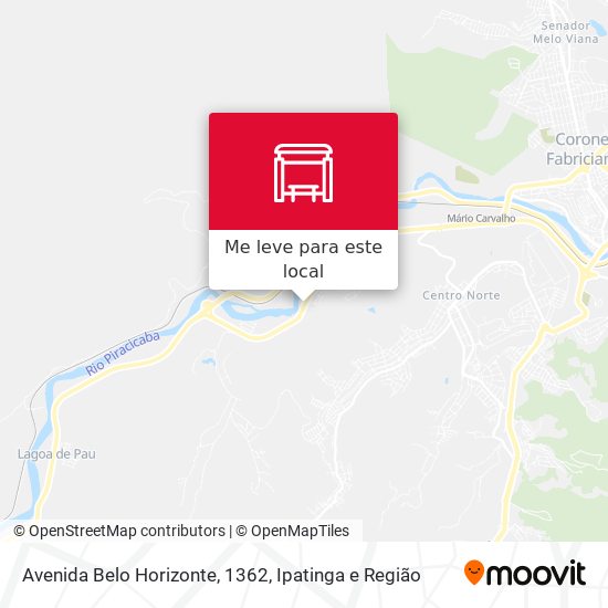 Avenida Belo Horizonte, 1362 mapa