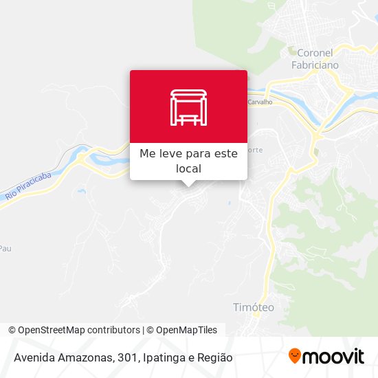 Avenida Amazonas, 301 mapa