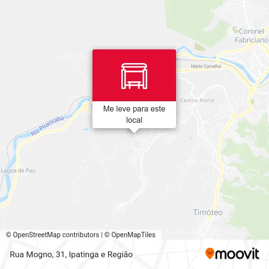 Rua Mogno, 31 mapa