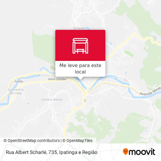 Rua Albert Scharlé, 735 mapa