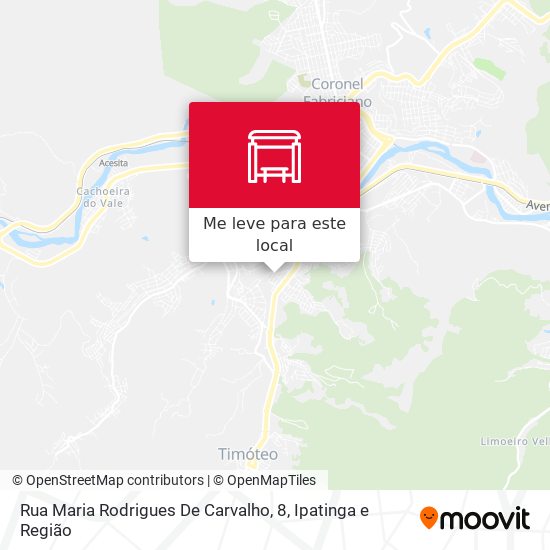 Rua Maria Rodrigues De Carvalho, 8 mapa