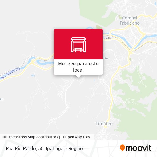 Rua Rio Pardo, 50 mapa