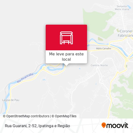 Rua Guarani, 2-52 mapa