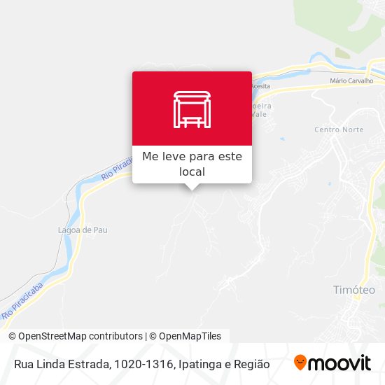 Rua Linda Estrada, 1020-1316 mapa