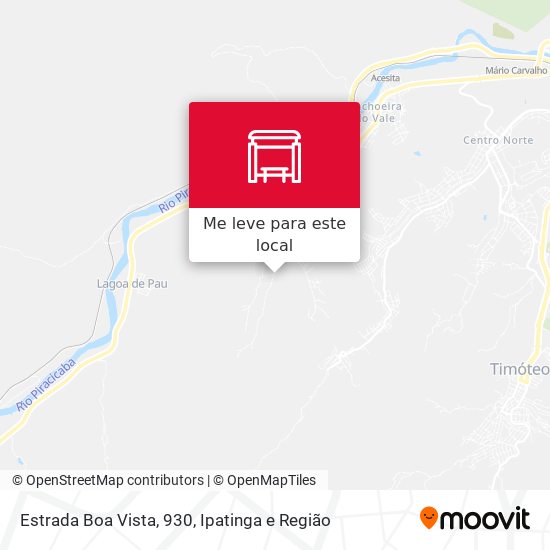 Estrada Boa Vista, 930 mapa
