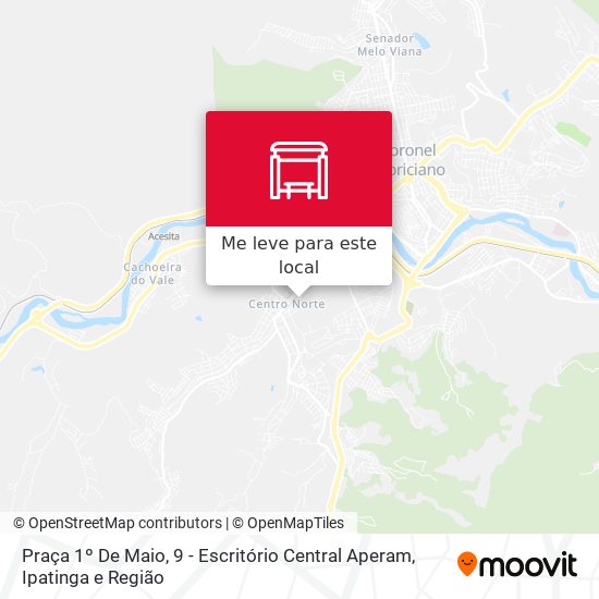 Praça 1º De Maio, 9 - Escritório Central Aperam mapa