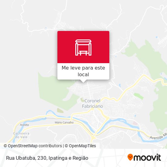 Rua Ubatuba, 230 mapa