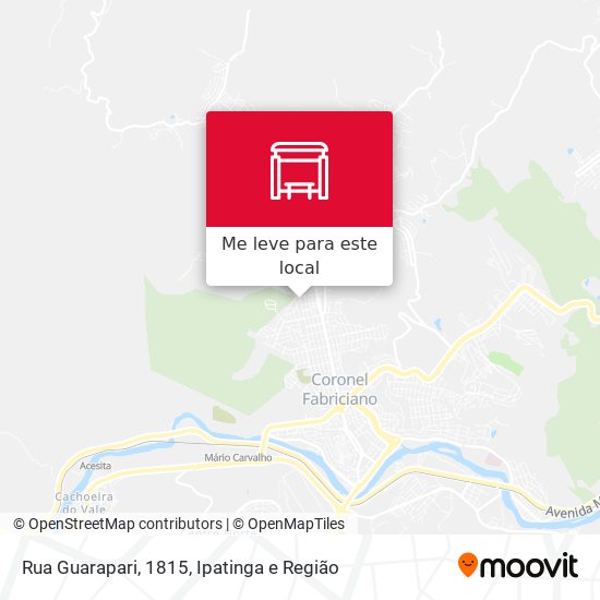 Rua Guarapari, 1815 mapa
