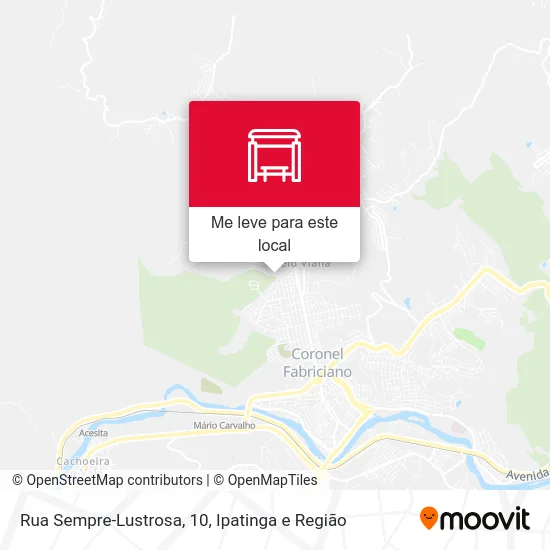 Rua Sempre-Lustrosa, 10 mapa