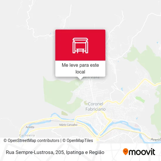 Rua Sempre-Lustrosa, 205 mapa