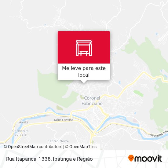 Rua Itaparica, 1338 mapa