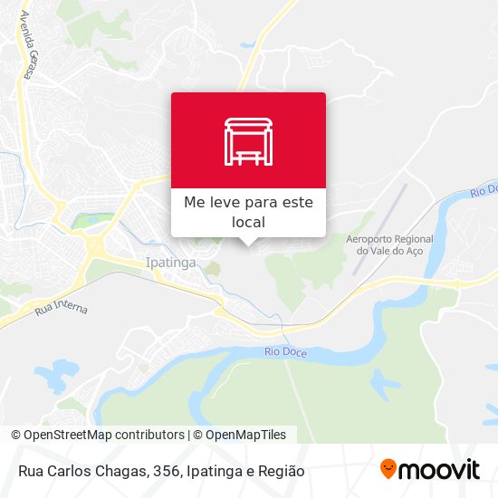 Rua Carlos Chagas, 356 mapa