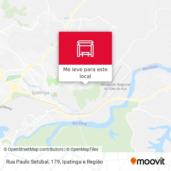 Rua Paulo Setúbal, 179 mapa