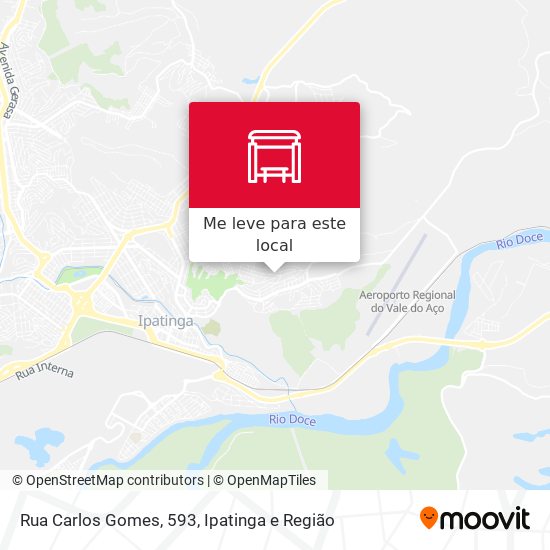 Rua Carlos Gomes, 593 mapa