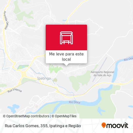 Rua Carlos Gomes, 355 mapa
