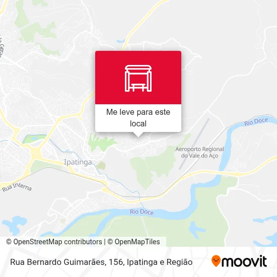 Rua Bernardo Guimarães, 156 mapa