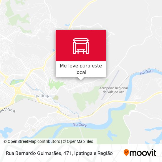 Rua Bernardo Guimarães, 471 mapa