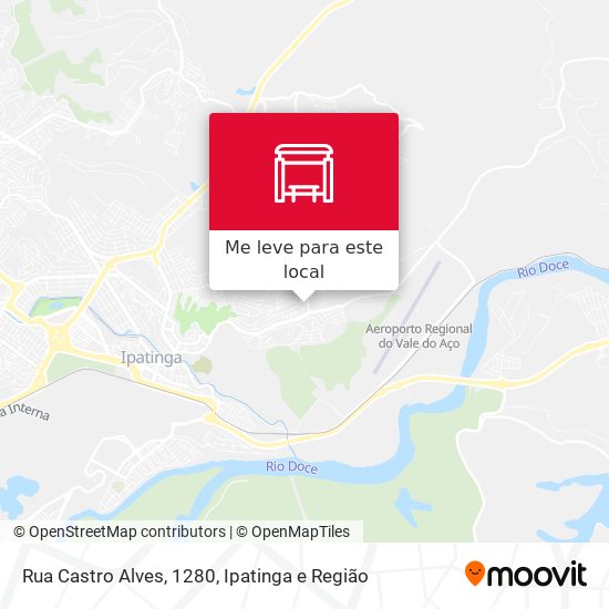 Rua Castro Alves, 1280 mapa