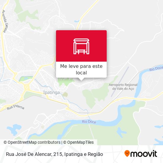 Rua José De Alencar, 215 mapa