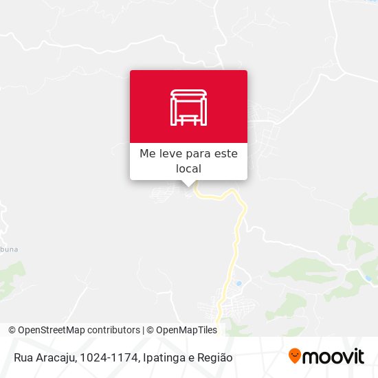 Rua Aracaju, 1024-1174 mapa
