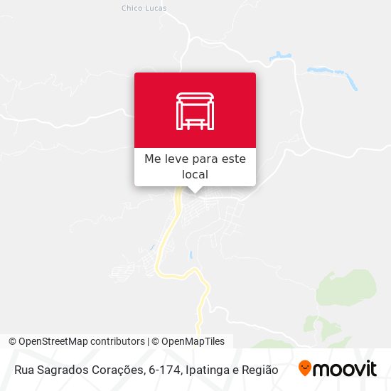Rua Sagrados Corações, 6-174 mapa