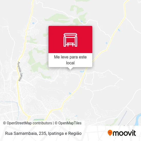 Rua Samambaia, 235 mapa