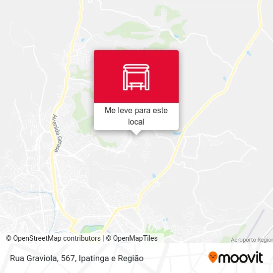 Rua Graviola, 567 mapa