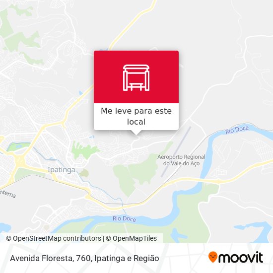 Avenida Floresta, 760 mapa