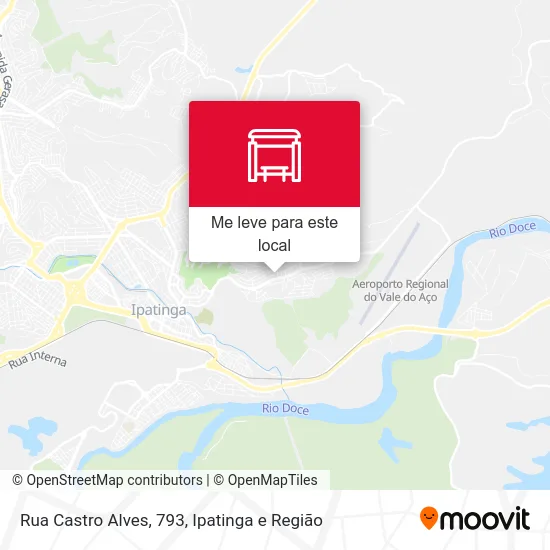 Rua Castro Alves, 793 mapa