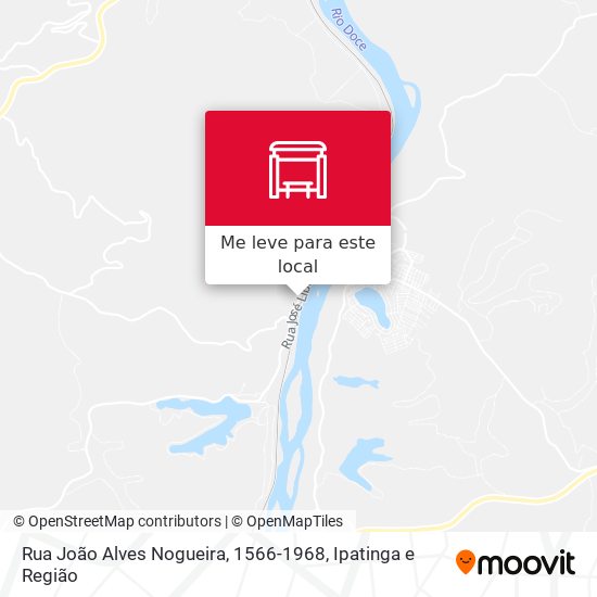 Rua João Alves Nogueira, 1566-1968 mapa