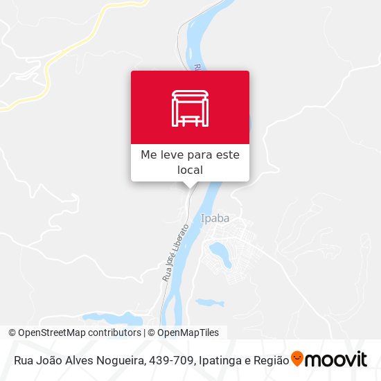 Rua João Alves Nogueira, 439-709 mapa