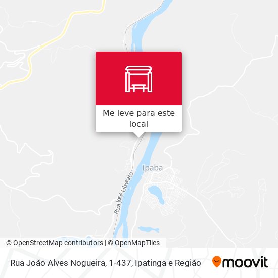 Rua João Alves Nogueira, 1-437 mapa