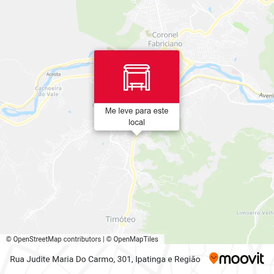 Rua Judite Maria Do Carmo, 301 mapa