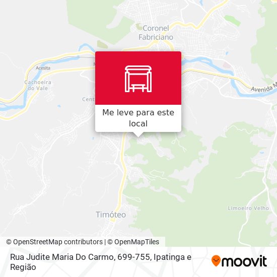Rua Judite Maria Do Carmo, 699-755 mapa